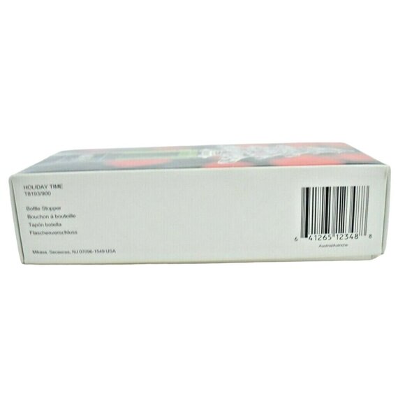 Mikasa Holiday Time Crystal Christmas Tree Bottle Stopper - Picture 4 of 5